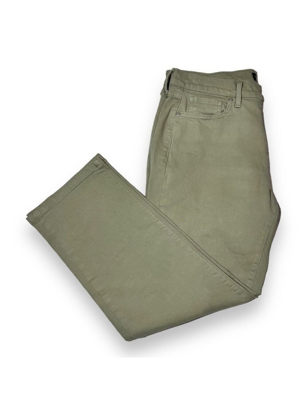 Banana Republic Women’s Premium Girlfriend Cropped Jeans Green Size 27